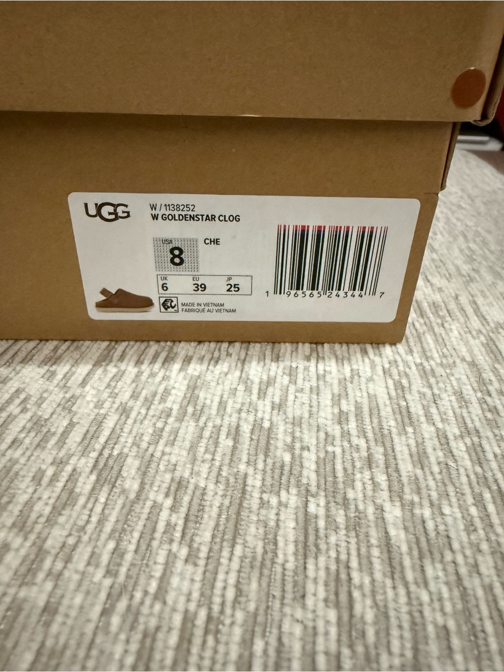 UGG Women’s Size 8 Chestnut Suede Slide Clog with Adjustable Strap - Picture 8 of 8